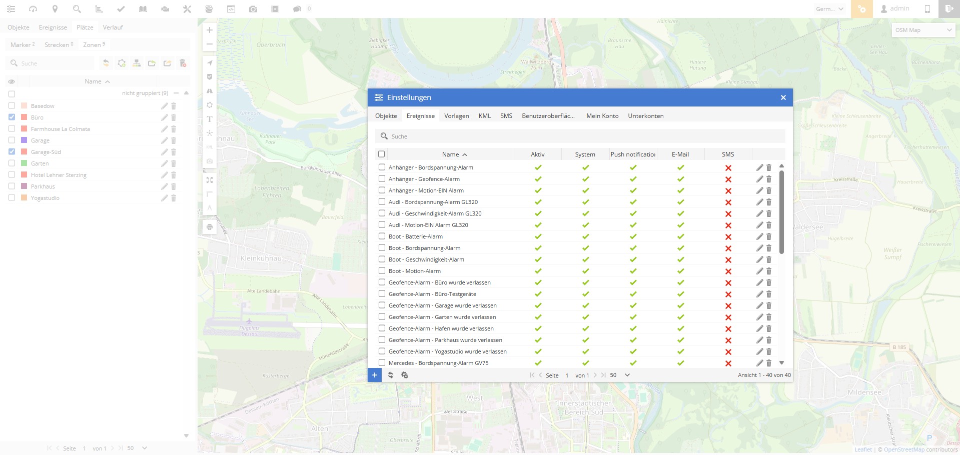 Zündungsalarm für Wohnmobils oder Wohnwagen